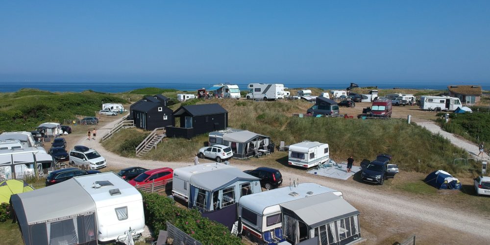 Standpladser på Vorupør Campingplads